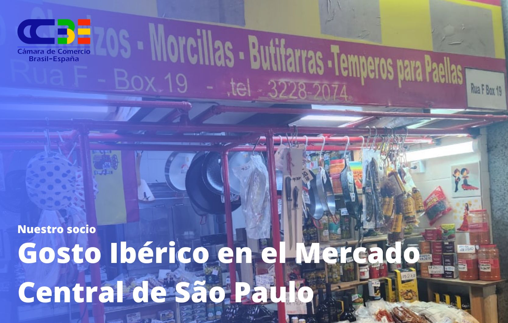 <strong>Gosto Ibérico en el Mercado Central de São Paulo</strong>