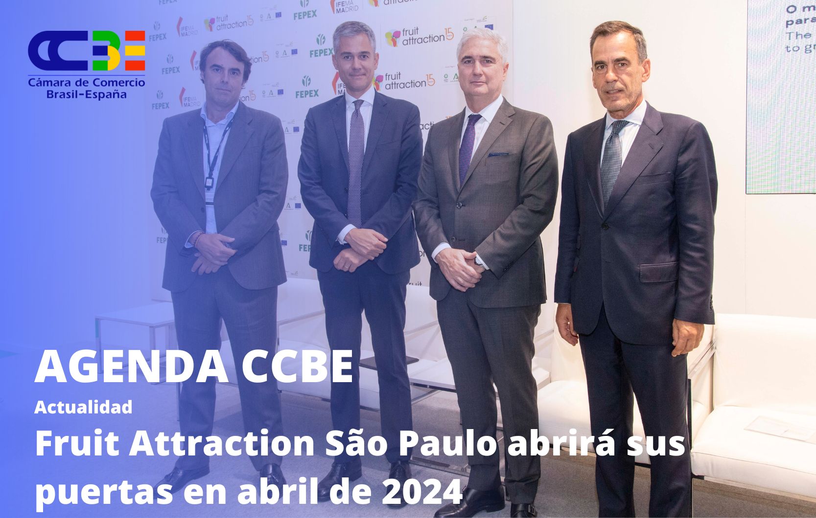 IFEMA MADRID y Fiera Milano suman fuerzas para la organización de Fruit Attraction São Paulo en abril de 2024