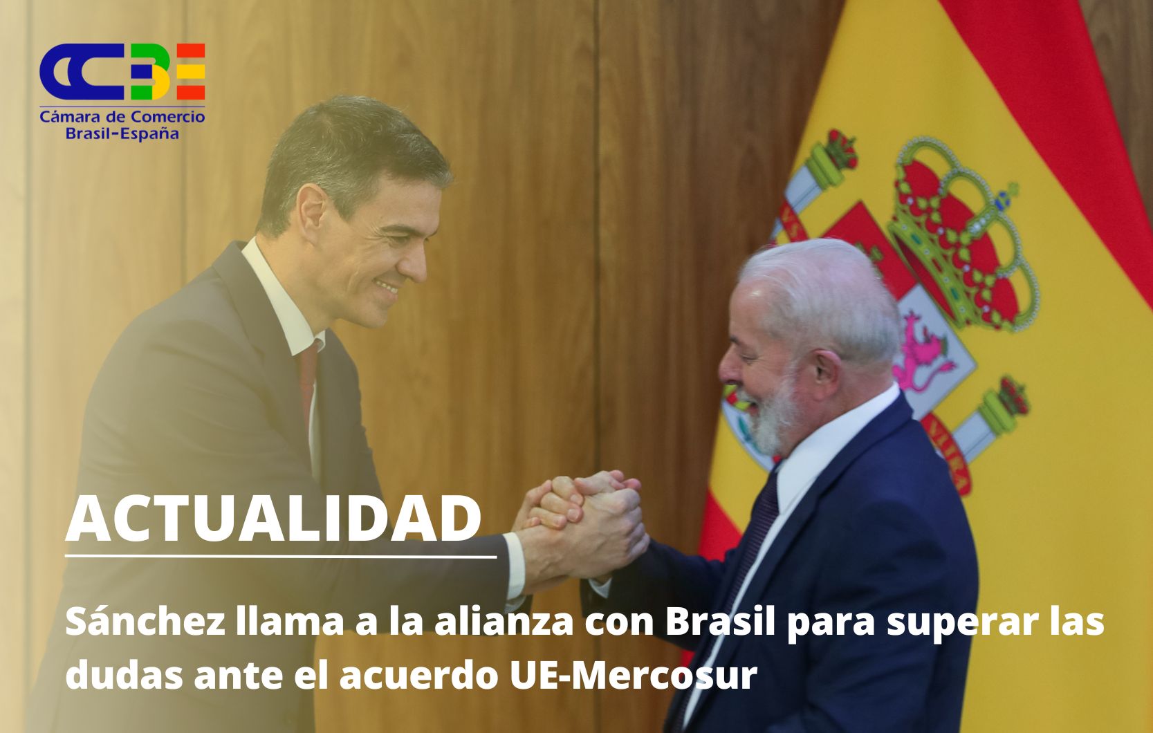 Sánchez llama a la alianza con Brasil para superar las dudas ante el acuerdo UE-Mercosur