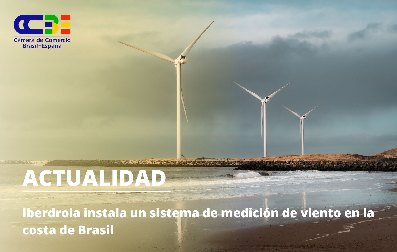 Iberdrola instala un sistema de medición de viento en la costa de Brasil