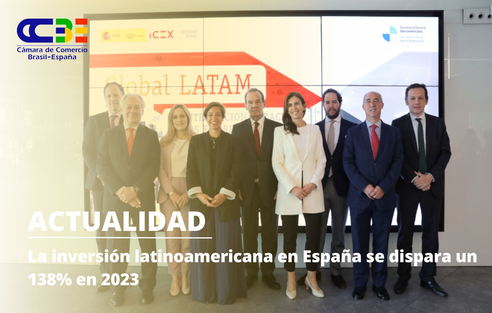 La inversión latinoamericana en España se dispara un 138% en 2023