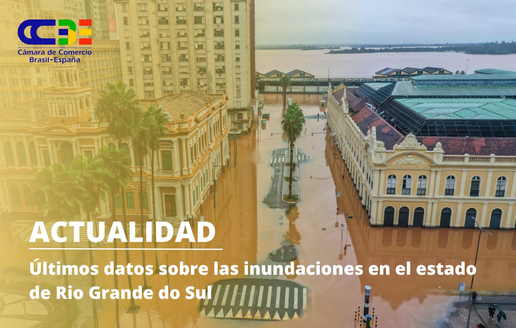 Últimos datos sobre las inundaciones en el estado de Rio Grande do Sul