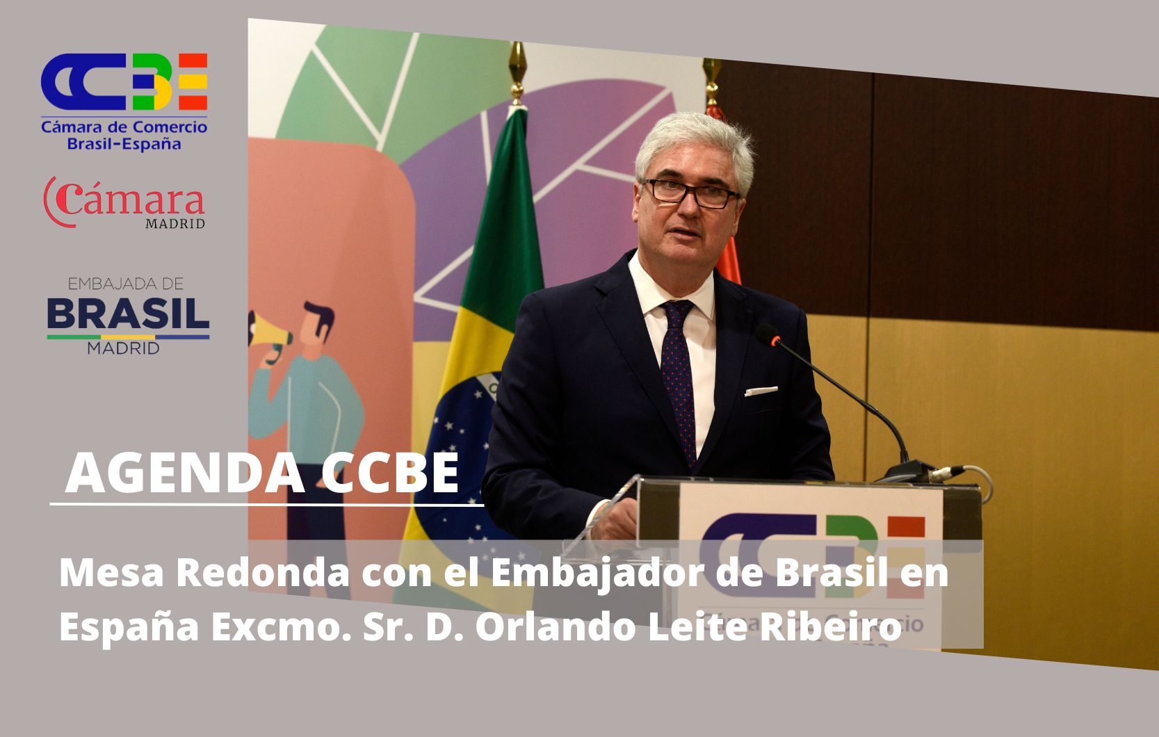 Mesa Redonda con el Embajador de Brasil en España