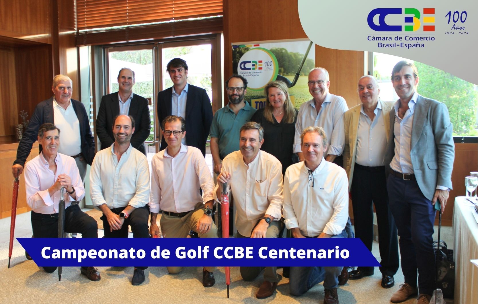 La CCBE celebra un torneo de Golf con motivo de su centenario