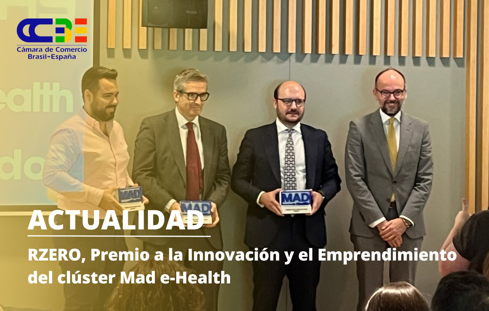 RZERO, Premio a la Innovación y el Emprendimiento del clúster Mad e-Health