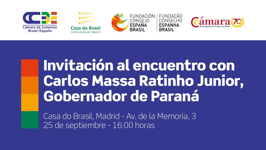 Encuentro con Carlos Massa Ratinho Junior, Gobernador de Paraná