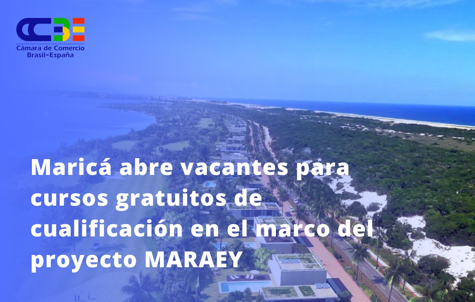 Maricá abre vacantes para cursos gratuitos de cualificación en el marco del proyecto MARAEY